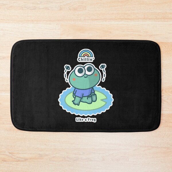 Item preview, Chill Frog On Lily Pad – Chillin Like a Frog designed and sold by Homelife3.