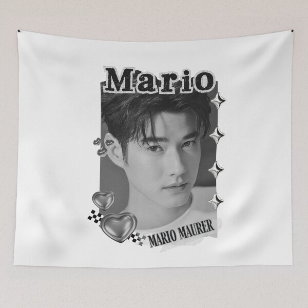 Item preview, Mario — Mario Maurer Thai Screen Icon Thai actor Thailand film actor designed and sold by AJUNICE STUDIO.
