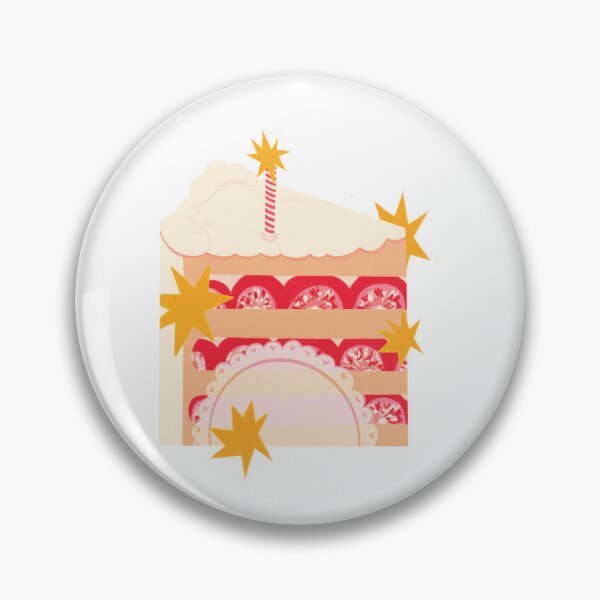 Item preview, Strawberry slice of cake | aesthetic galentine cake  designed and sold by lunajoon.