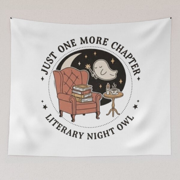Item preview, Just One More Chapter designed and sold by LuloCreative.