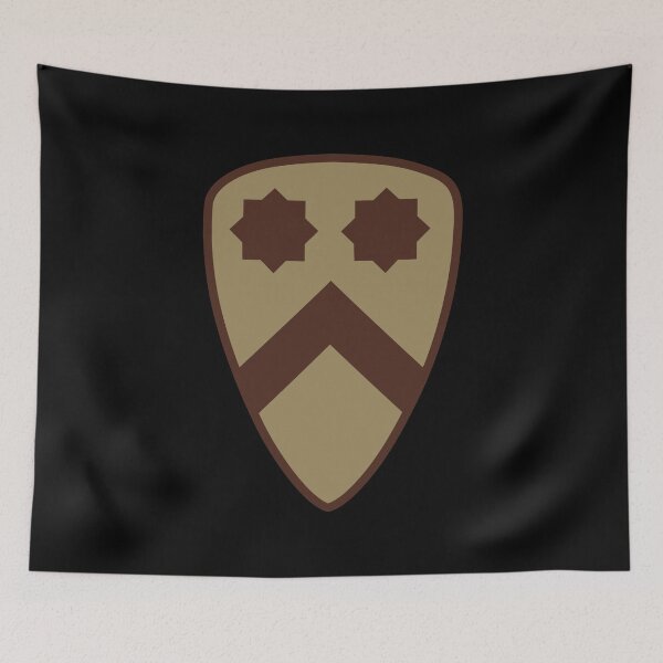 Item preview, Army - SSI - 2nd Cavalry Division - Subdued Desert X 300 designed and sold by Military Insignia Products.