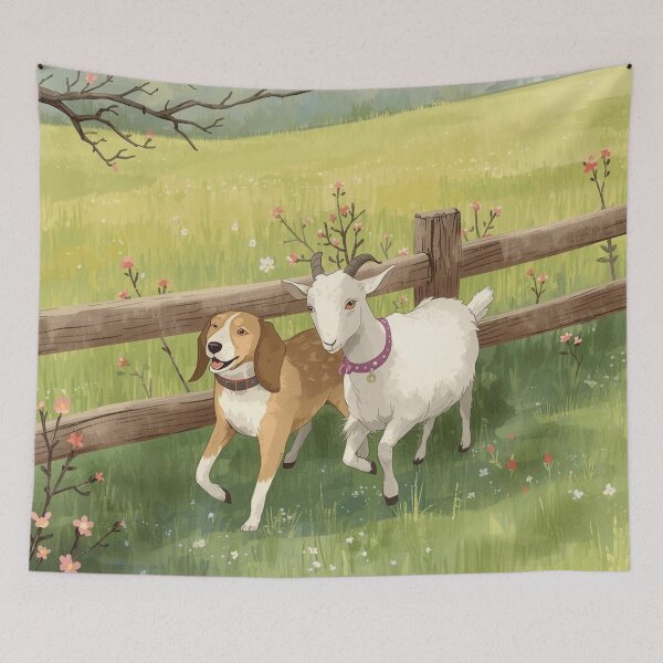 Item preview, Valentine’s Early Spring • Walking Side by Side designed and sold by WildlifeWhimsy.