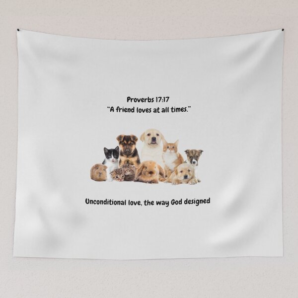 Item preview, Proverbs 17:17, Unconditional Love designed and sold by NDMDesignStudio.