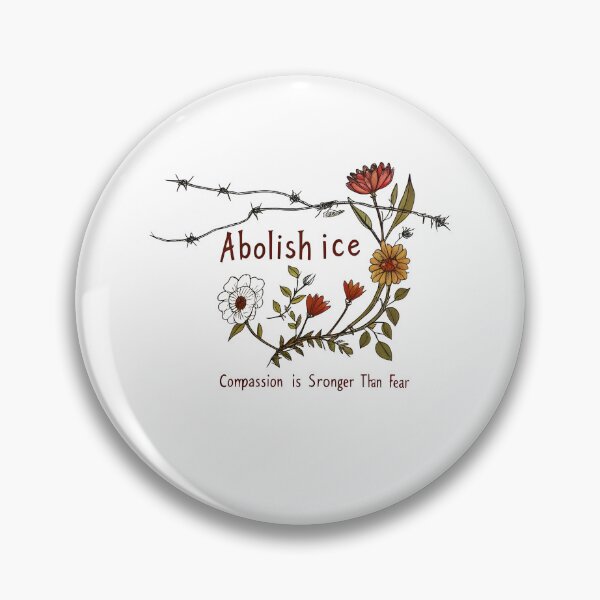 Item preview, Abolish ICE Compassion Is Stronger Than Fear designed and sold by Uglyandcute.