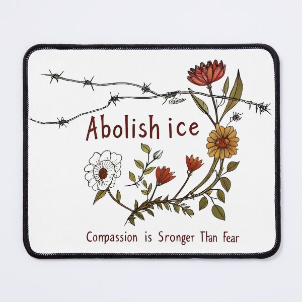 Item preview, Abolish ICE Compassion Is Stronger Than Fear designed and sold by Uglyandcute.