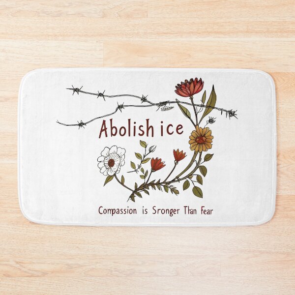 Item preview, Abolish ICE Compassion Is Stronger Than Fear designed and sold by Uglyandcute.