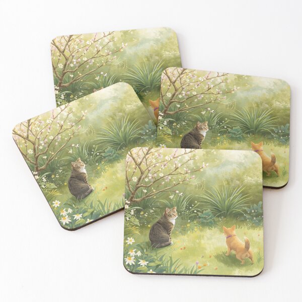 Item preview, Valentine’s Early Spring • Waiting at the Corner designed and sold by WildlifeWhimsy.