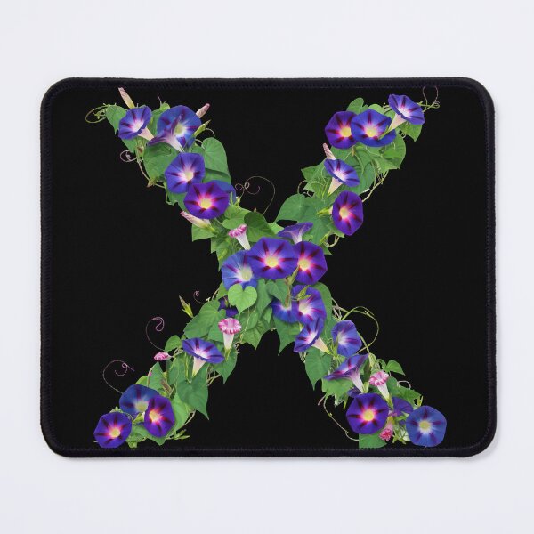 Item preview, MORNING GLORY LETTER X  designed and sold by ART-TYPE.