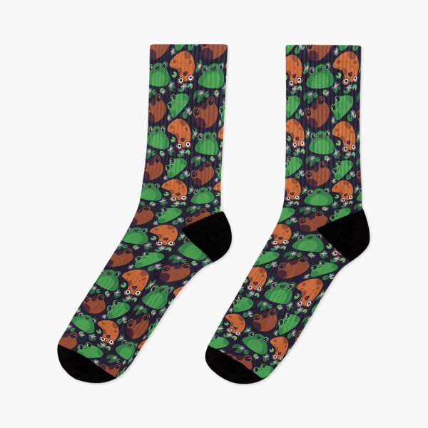 Item preview, Frogs floating designed and sold by PolacaDoodles.