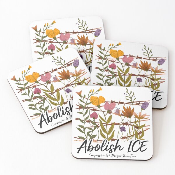 Item preview, Abolish ICE Compassion Is Stronger Than Fear designed and sold by Uglyandcute.