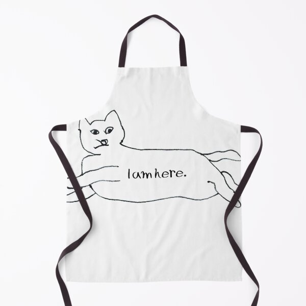Item preview, Cat/I am here. designed and sold by YA sisters.