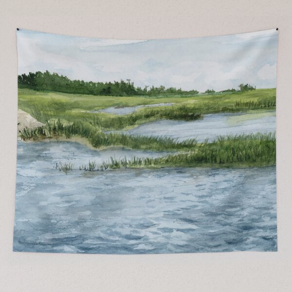 Item preview, Fishing At High Tide designed and sold by ALA Creative Studio.