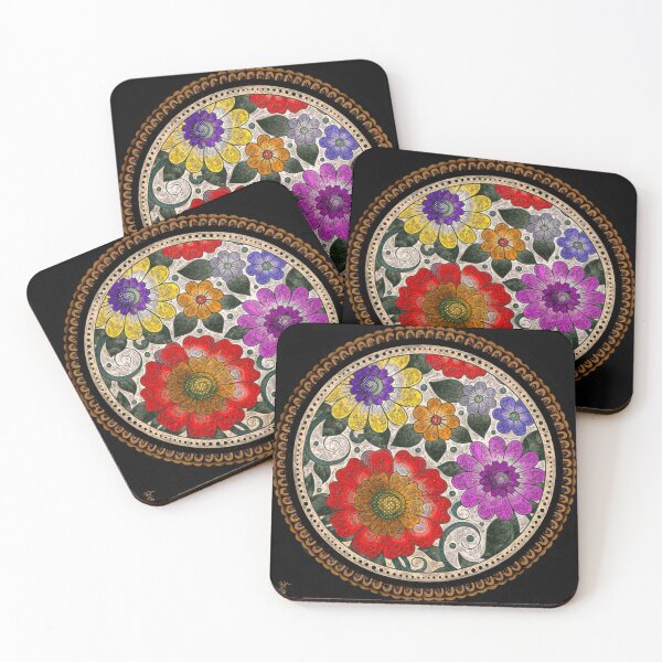 Item preview, Colorful Floral Mandala designed and sold by Anas Arts.