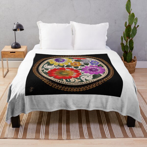 Item preview, Colorful Floral Mandala designed and sold by Anas Arts.