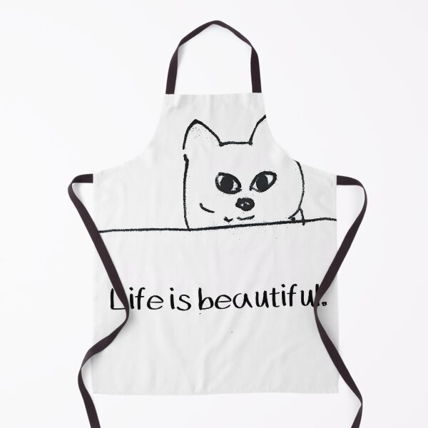 Item preview, Cat/Life is beautiful. designed and sold by YA sisters.