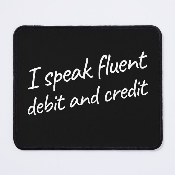 Item preview, I speak fluent debit and credit T-Shirt designed and sold by Homelife3.