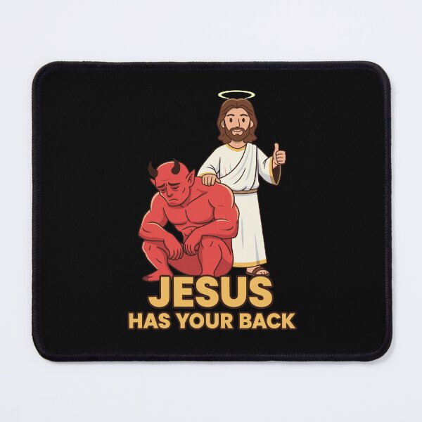 Item preview, Jesus Has Your Back designed and sold by deathanarchy.