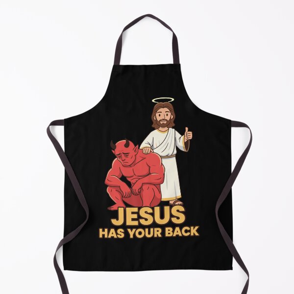Item preview, Jesus Has Your Back designed and sold by deathanarchy.