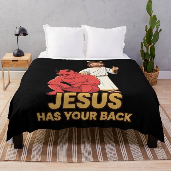 Item preview, Jesus Has Your Back designed and sold by deathanarchy.