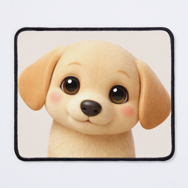 Item preview, Emotional Support Puppy – Gentle Companion 3D Dog Art designed and sold by dogmomtees.