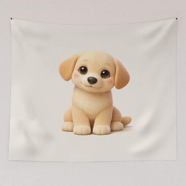 Item preview, Emotional Support Puppy – Gentle Companion 3D Dog Art designed and sold by dogmomtees.