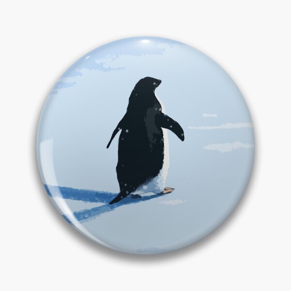 Item preview, Nihilistic Penguin “But Why?” – Existential Meme Minimalist Arctic Illustration designed and sold by BrainBubbleArt.