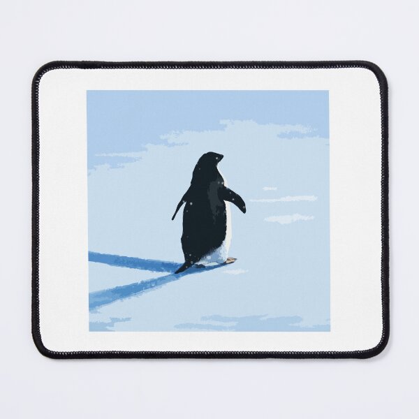 Item preview, Nihilistic Penguin “But Why?” – Existential Meme Minimalist Arctic Illustration designed and sold by BrainBubbleArt.