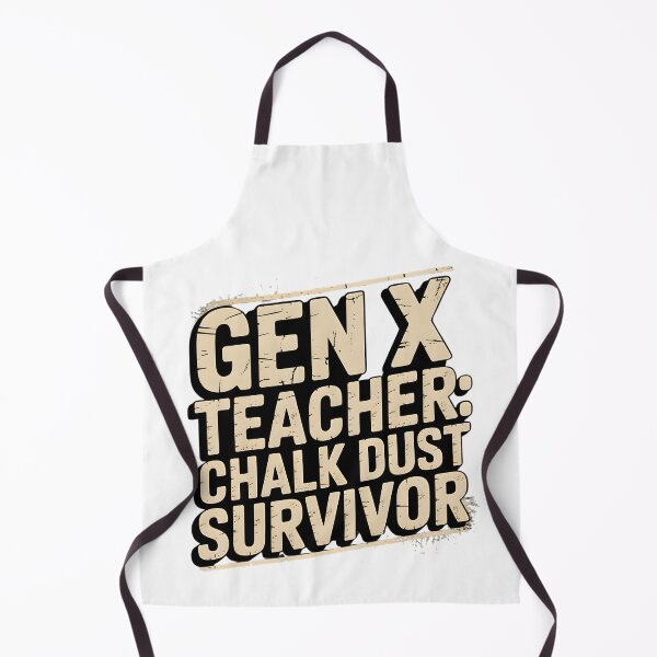 Item preview, Gen X Teacher Chalk Dust Survivor Vintage Design designed and sold by VibranPalette.