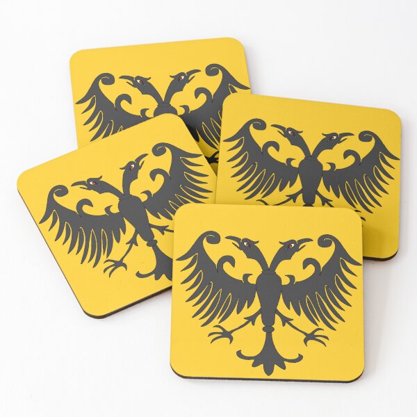 Item preview, Serbian Heraldry eagle Holy Roman Empire Blend | Serbian German History flag designed and sold by Based History.