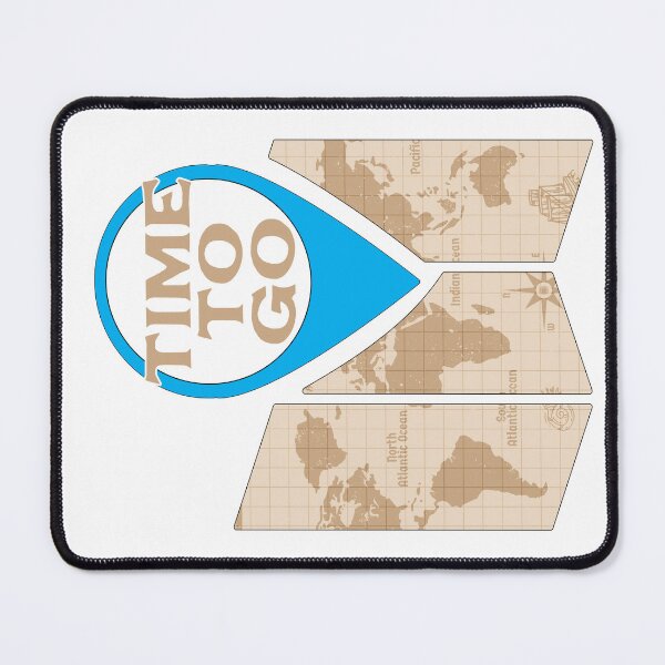 Item preview, Location Pin...Time to go...world map designed and sold by CHASAcreative.