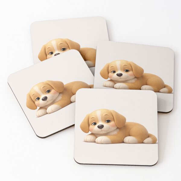 Item preview, You’re Not Alone – Gentle Companion Puppy 3D Art designed and sold by dogmomtees.