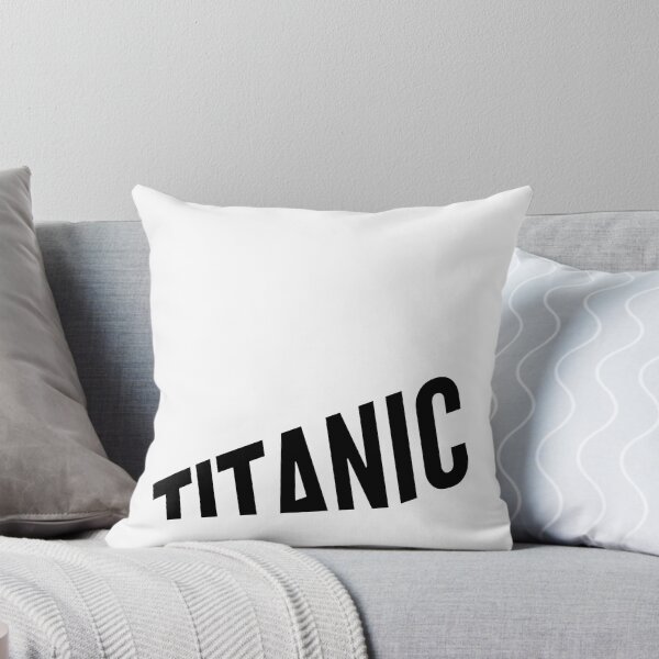 Item preview, Titanic Bold Typography – Iconic Maritime Disaster Design designed and sold by Psycho-Crazy.