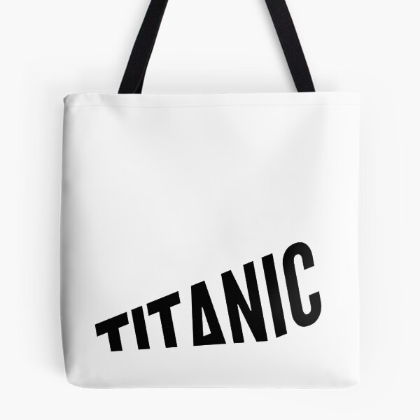Item preview, Titanic Bold Typography – Iconic Maritime Disaster Design designed and sold by Psycho-Crazy.