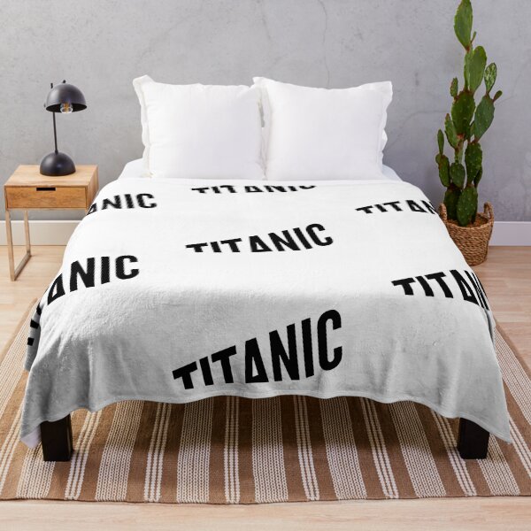 Item preview, Titanic Bold Typography – Iconic Maritime Disaster Design designed and sold by Psycho-Crazy.