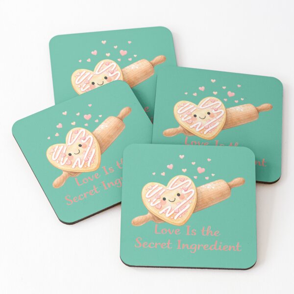 Item preview, Love Is the Secret Ingredient – Cute Valentine designed and sold by inspired-works.