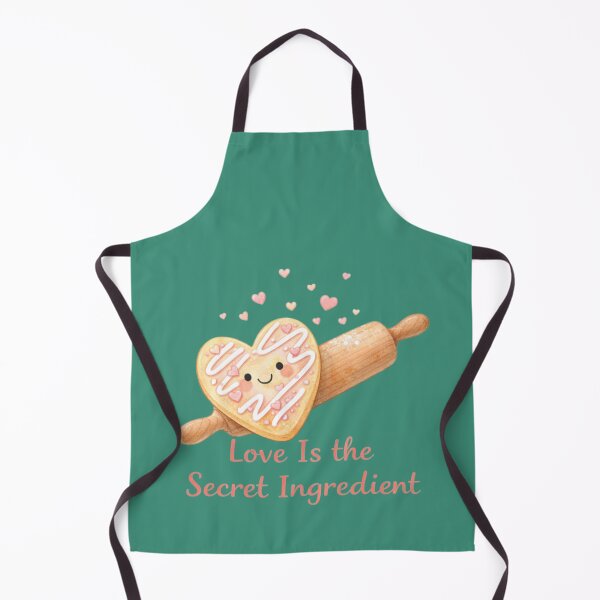 Item preview, Love Is the Secret Ingredient – Cute Valentine designed and sold by inspired-works.