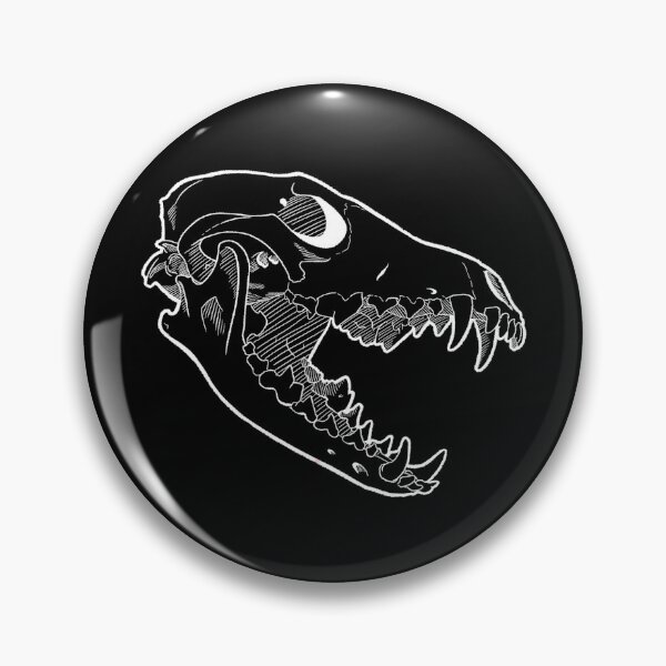 Item preview, Dog skull designed and sold by pacifisnake.