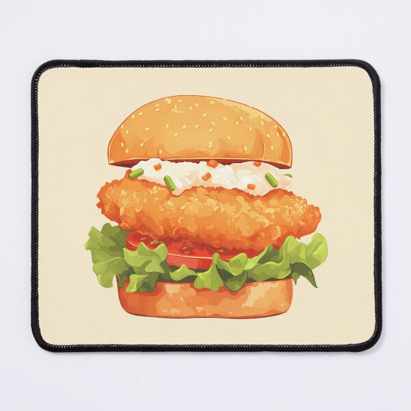 Item preview, Fish Fillet Burger designed and sold by sakurashorty.