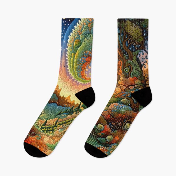 Item preview, Stairway to the Amber Nebula designed and sold by bloorose.