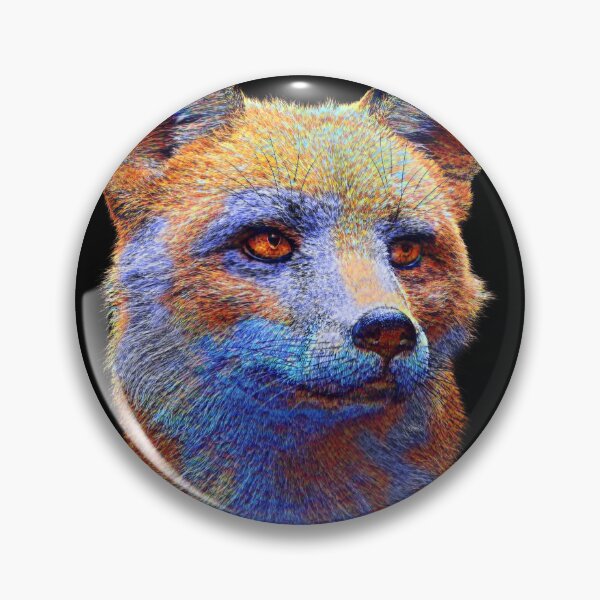 Item preview, Fox Portrait – Expressive Color Study designed and sold by Massimo Righi.