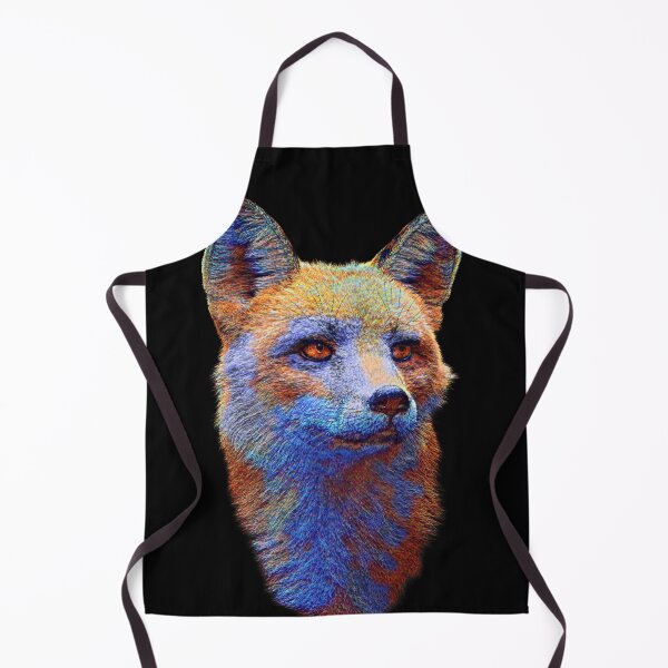 Item preview, Fox Portrait – Expressive Color Study designed and sold by Massimo Righi.