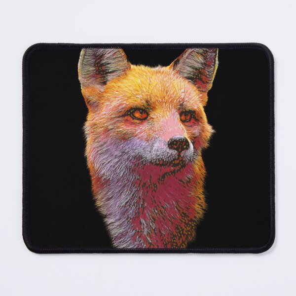 Item preview, Fox — Ember Gaze (Color Portrait) designed and sold by Massimo Righi.