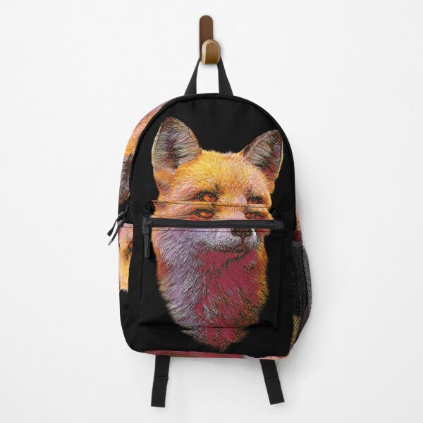 Item preview, Fox — Ember Gaze (Color Portrait) designed and sold by Massimo Righi.