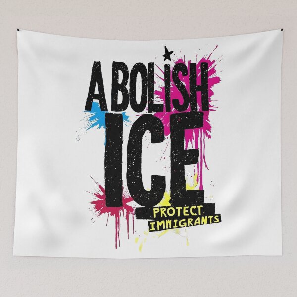 Item preview, Abolish ICE Protect Immigrants designed and sold by Uglyandcute.