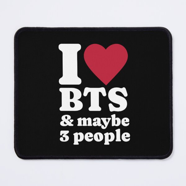 Item preview, i love BTS and maybe 3 people designed and sold by Morcawork.