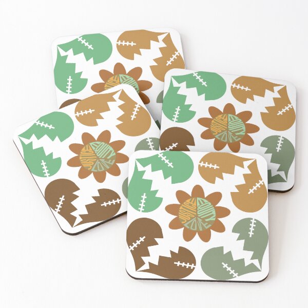 Item preview, Calls for Peace Squared Earth Tones on White designed and sold by Digitalmyth's Designs.