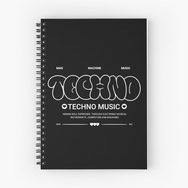 Item preview, TECHNO  - Street Tech Graffiti (white) designed and sold by Discothreadz.
