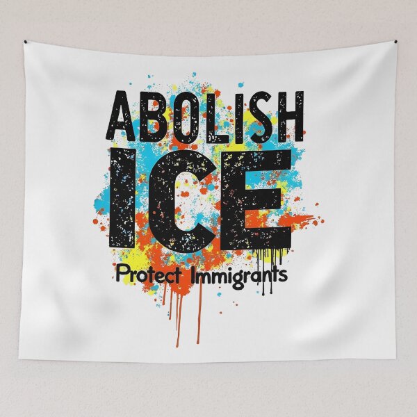 Item preview, Abolish ICE Protect Immigrants designed and sold by Uglyandcute.