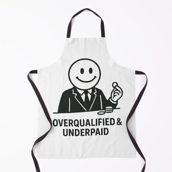 Item preview, Smile Man - Overqualified & Underpaid designed and sold by Proxy Designs.