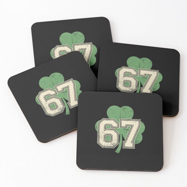 Item preview, 67 Meme Shamrock St Patricks Day 6-7 Kids Girls Boys Irish  designed and sold by Happycapyco.